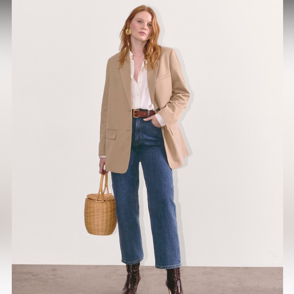 Everlane Way High Hourglass Jean Vintage Indigo
